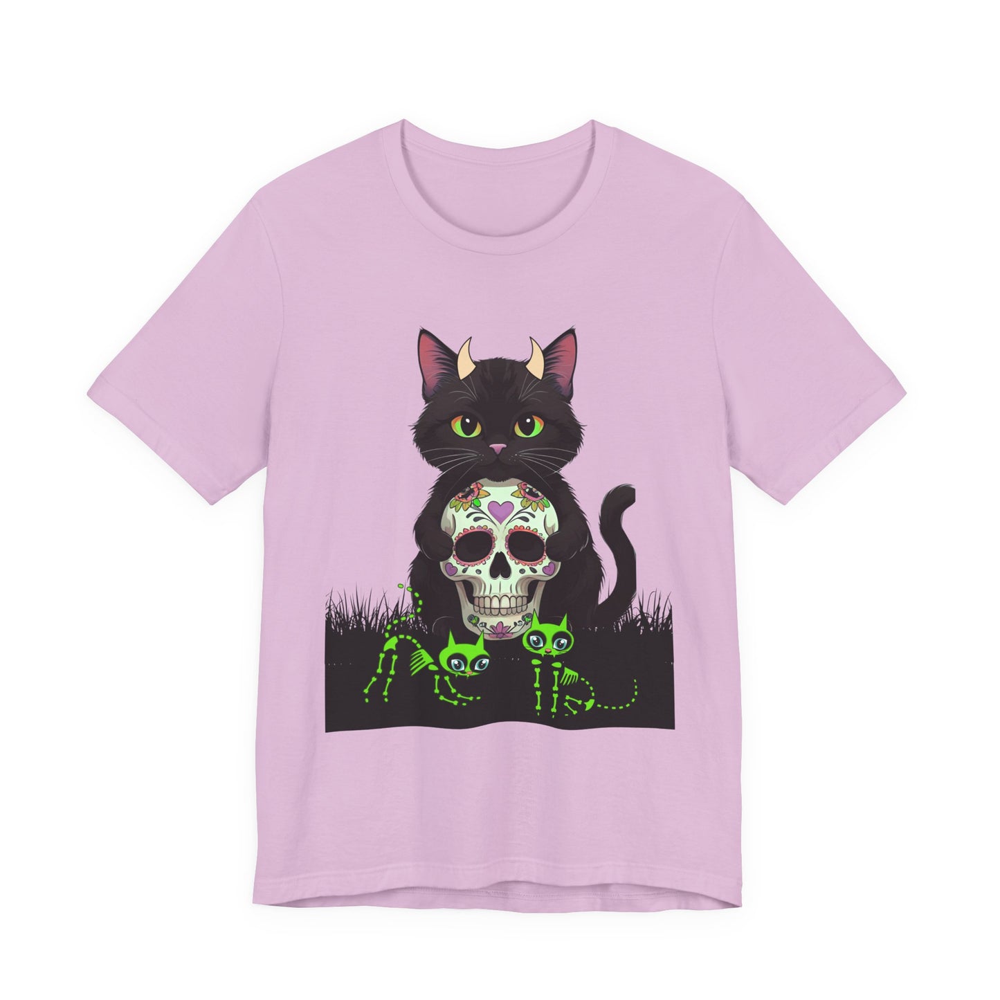 Hexa Black Cat With Horns