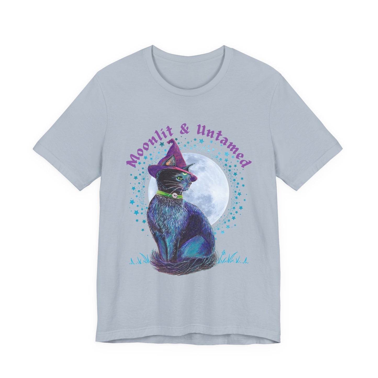 Moonlit & Untamed — Witchy Cat Tee