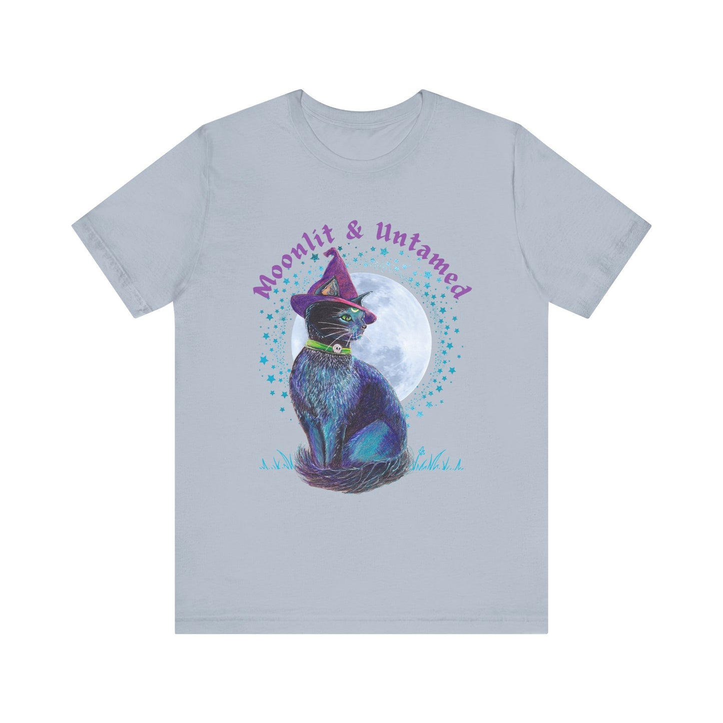 Moonlit & Untamed — Witchy Cat Tee