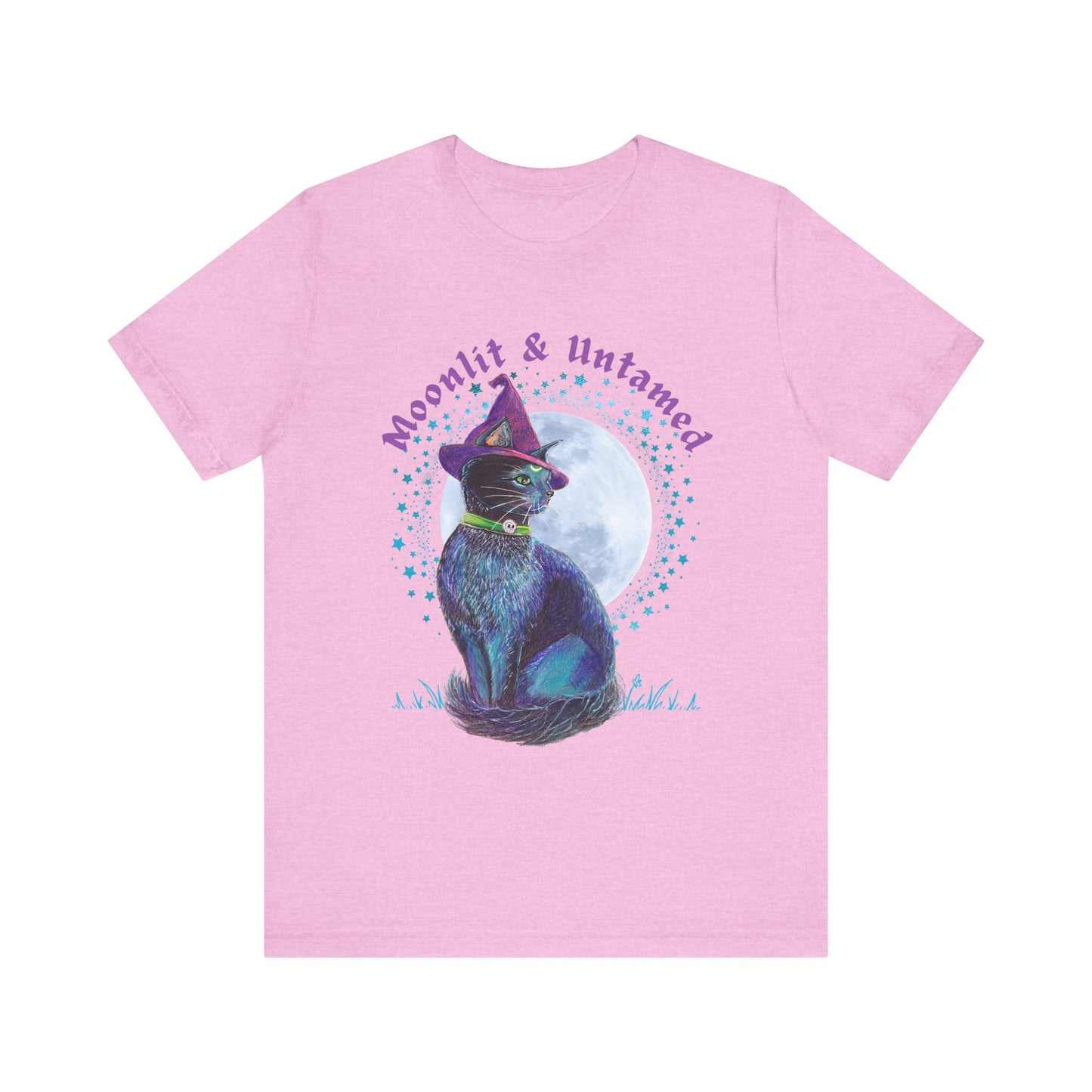 Moonlit & Untamed — Witchy Cat Tee