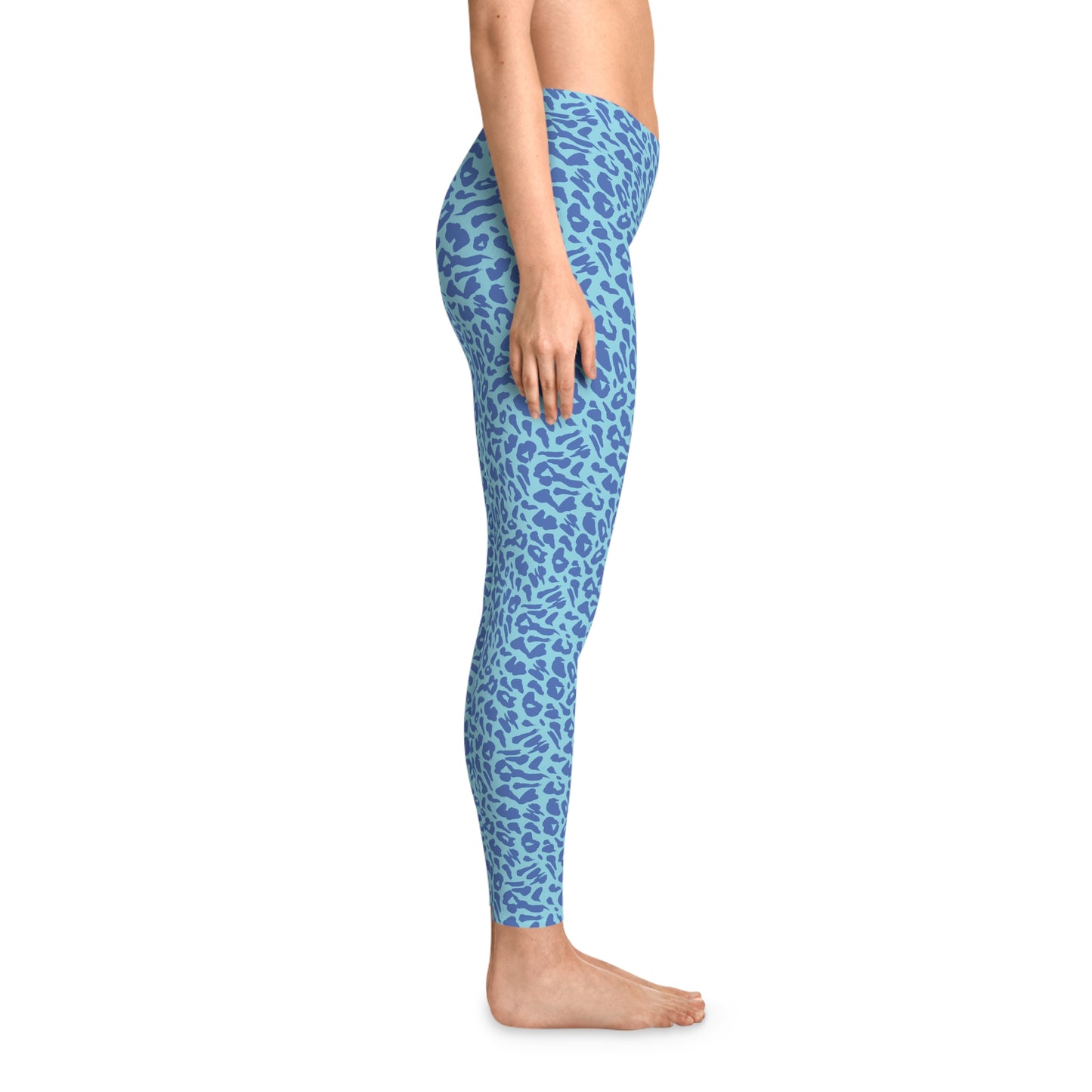 Turquoise Leopard Leggings