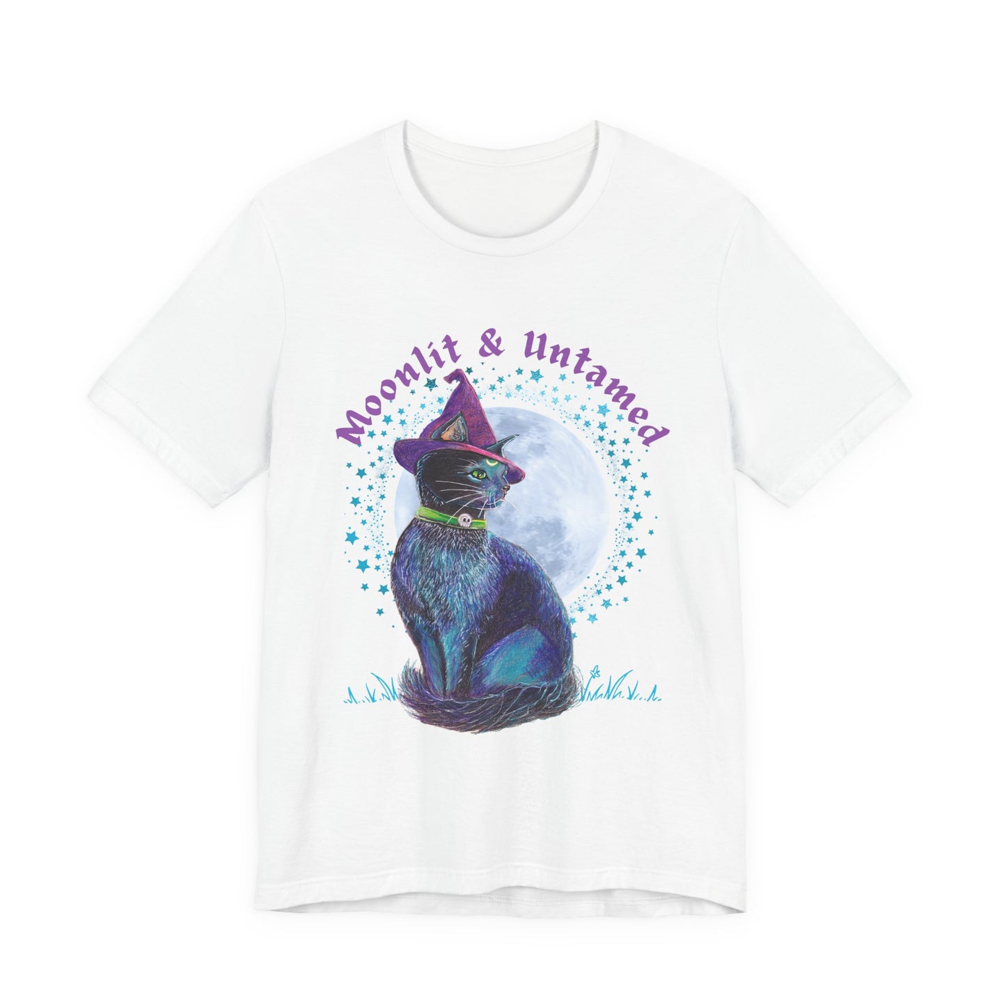 Moonlit & Untamed — Witchy Cat Tee