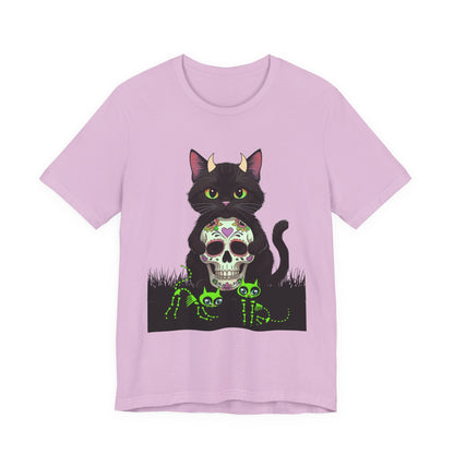 Hexa Black Cat With Horns