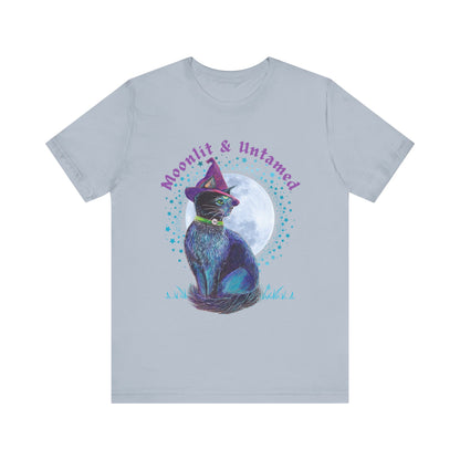 Moonlit & Untamed — Witchy Cat Tee