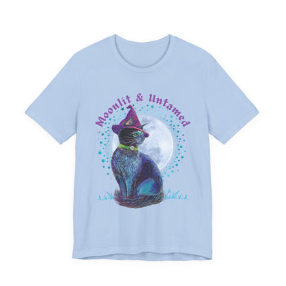 Moonlit & Untamed — Witchy Cat Tee