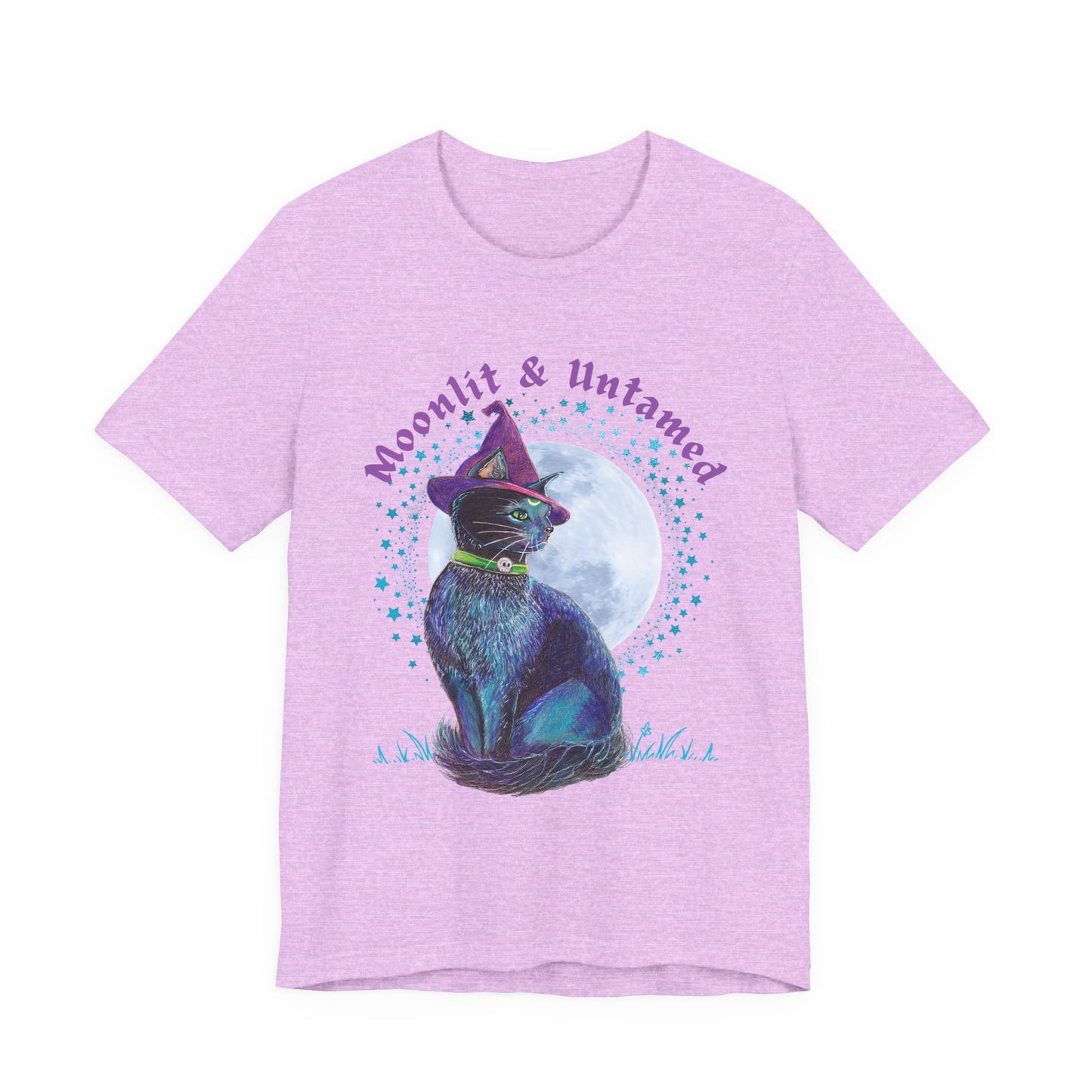 Moonlit & Untamed — Witchy Cat Tee