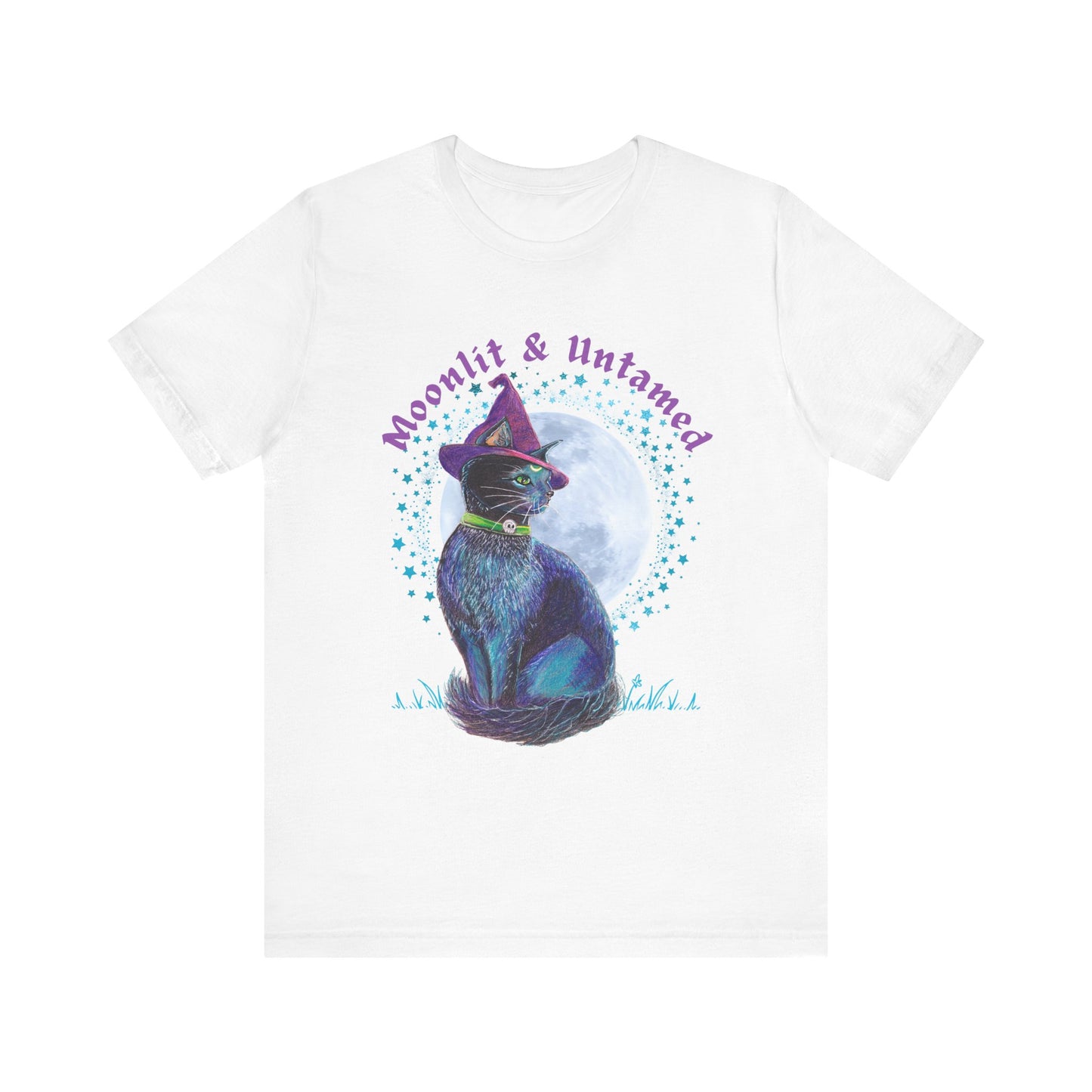 Moonlit & Untamed — Witchy Cat Tee