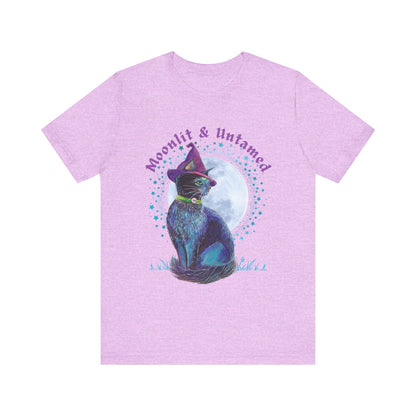 Moonlit & Untamed — Witchy Cat Tee