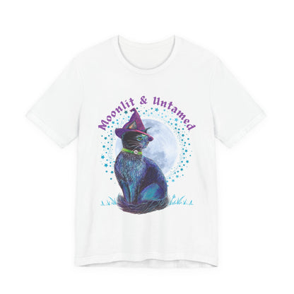 Moonlit & Untamed — Witchy Cat Tee