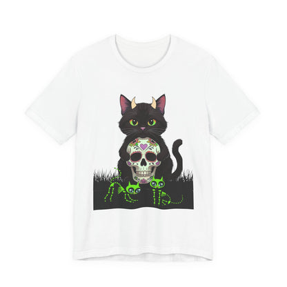 Hexa Black Cat With Horns