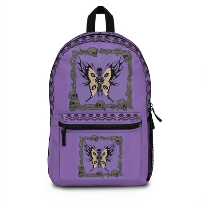 Pastel goth moth In skull and bones Graphic Lavender