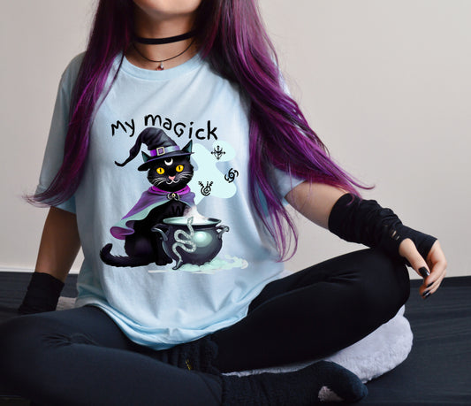 My Magic - Hexa Witchy Cat Tee