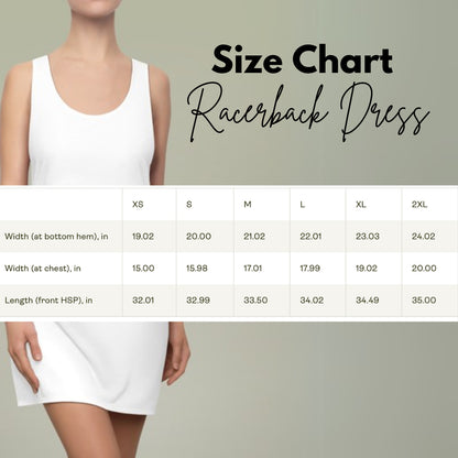 Racerback Dress Cute Cat Head Pastel Goth Graphic